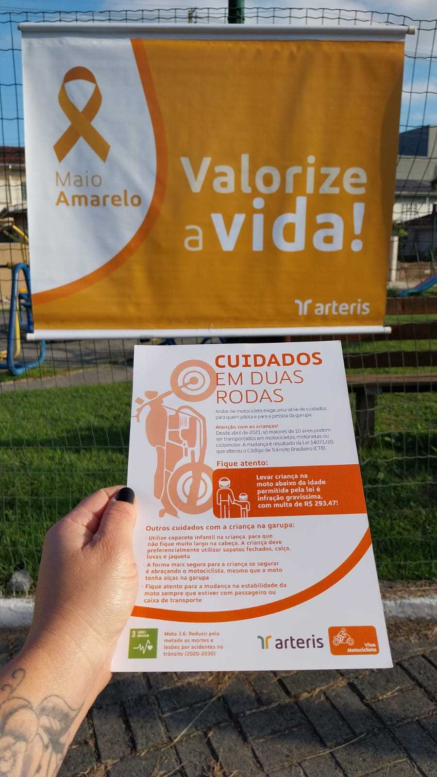 Panfleto Educativo Arteris