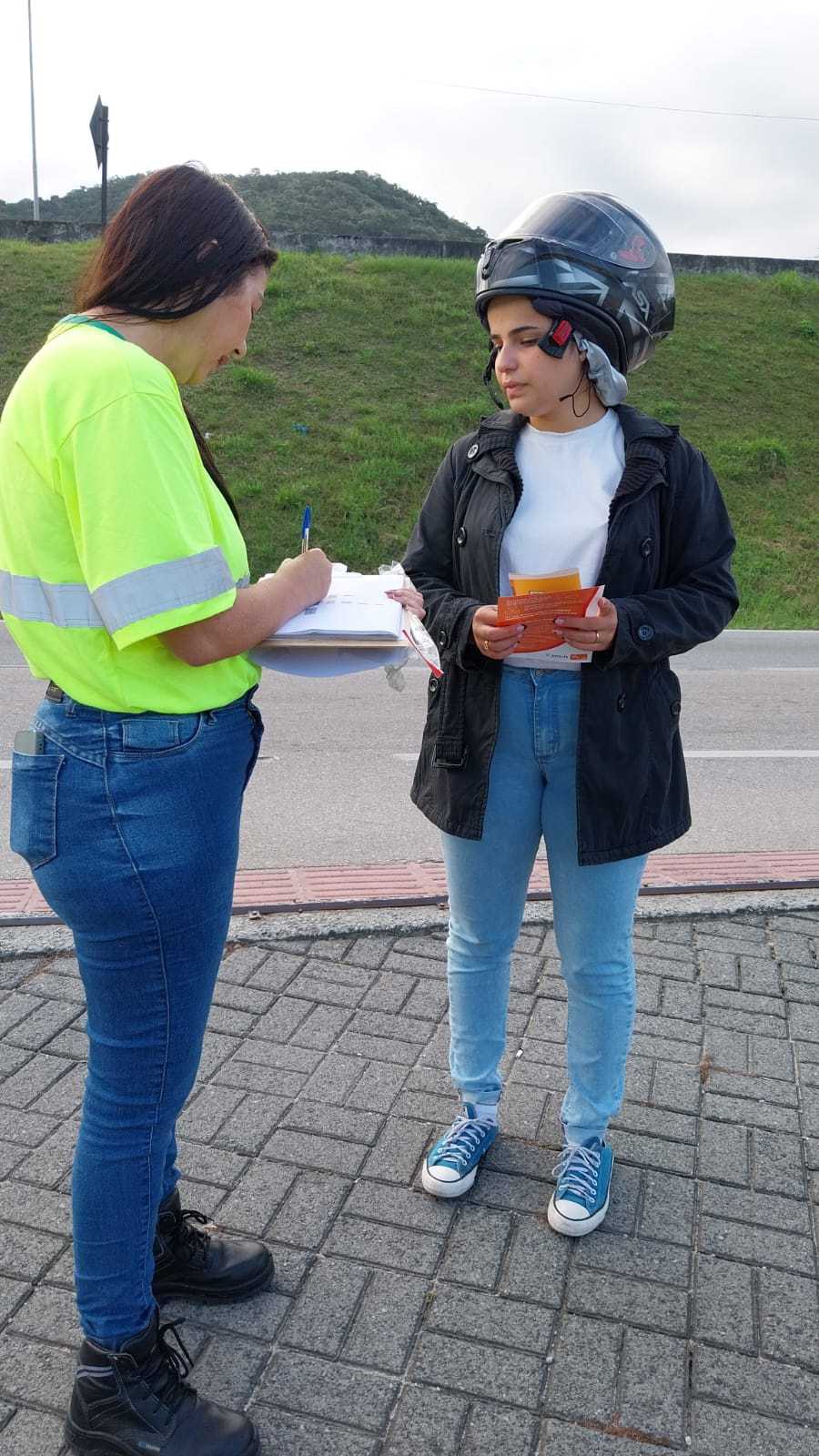 Orientação ao motociclista