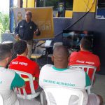 Palestra da PRF sobre segurança e comportamento adequado