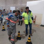 Simulação com óculos sensorial