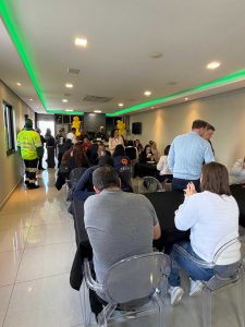 Palestra com orientações.