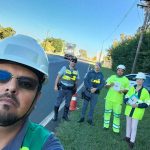 Equipe ViaPaulista e Policiamento Militar Rodoviário