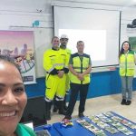 Equipe Arteris presentes na ação