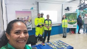 Equipe Arteris presentes na ação